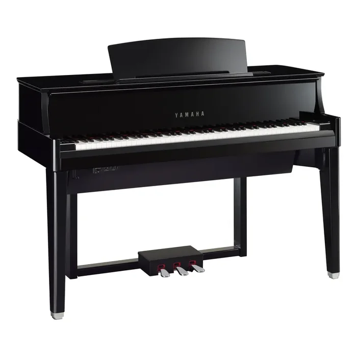 Yamaha N1X AvantGrand Hybrid Piano, Black Polyester