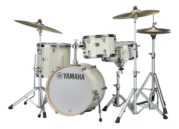 Yamaha Stage Custom Drum Kit Shell Pack Bop 18” Classic White