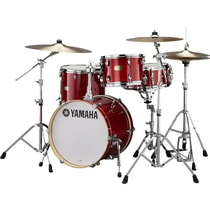 Yamaha Stage Custom Drum Kit Shell Pack Bop 18” Cranberry Red
