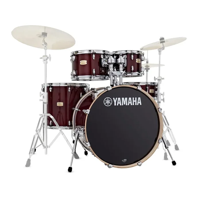 Yamaha Stage Custom Drum Kit Shell Pack Cranberry Red