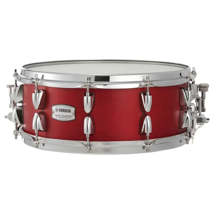 Yamaha Tour Custom Maple Snare Drum 14 x 5.5″ – Candy Apple Satin