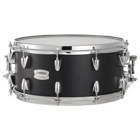 Yamaha Tour Custom Maple Snare Drum 14 x 6.5″ – Liquorice Satin