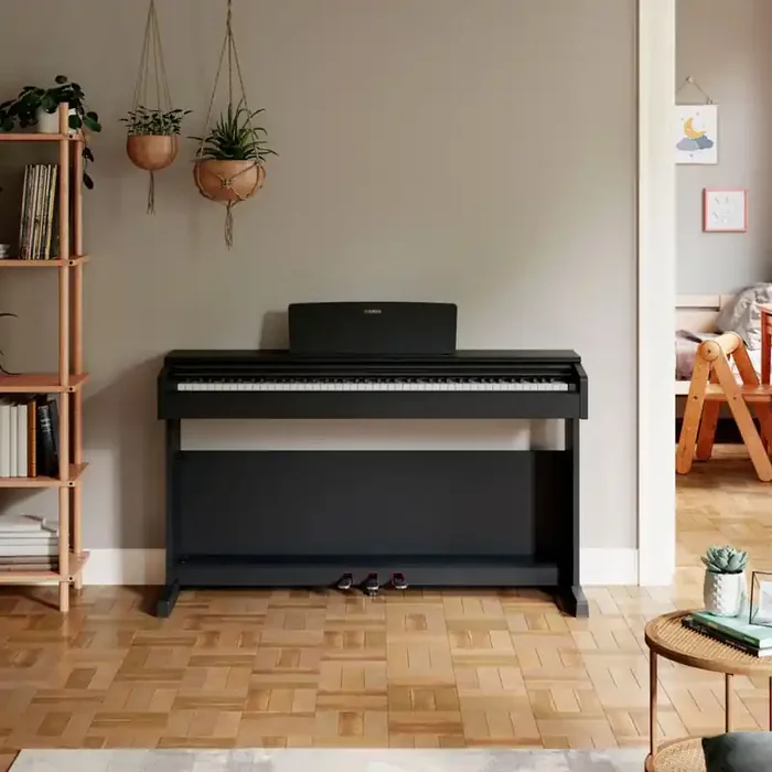 Yamaha YDP145 Digital Piano with stool & headphones