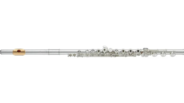 YAMAHA YFL577HCTLPGP Pro Flute, Solid Head, Plated Body, Gold Lip Plate