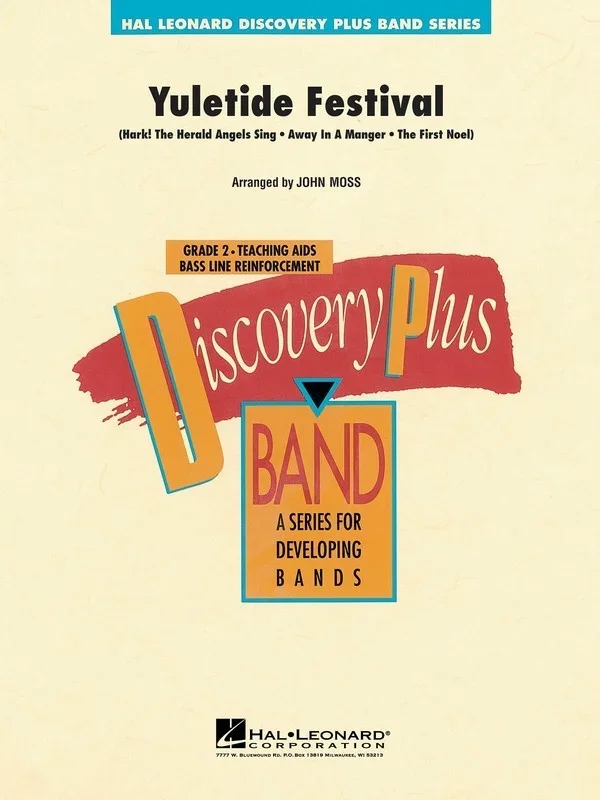 Yuletide Festival Discovery Plus Concert Band 2 (Music Score/Parts)