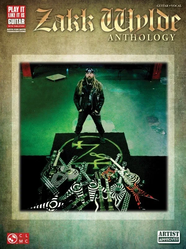Zakk Wylde Anthology Guitar TAB Pili (Softcover Book)