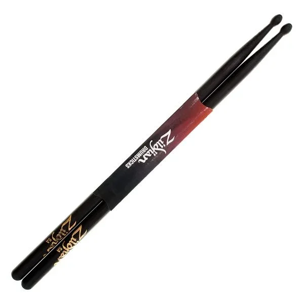 Zildjian 5A Black Hickory Sticks -Wood-