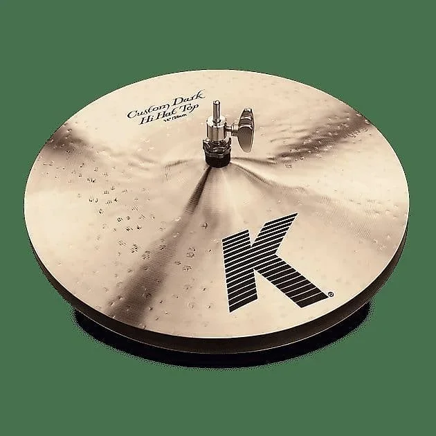 Zildjian K0943 14 ” K Custom Dark Hi-Hat (Pair) Cymbals w/ Video Link