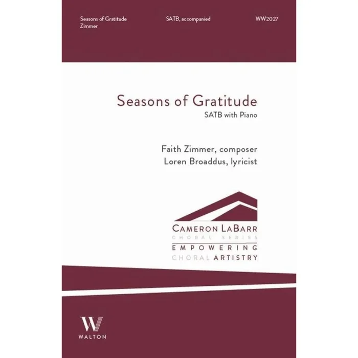 Zimmer, Faith – Seasons of Gratitude
