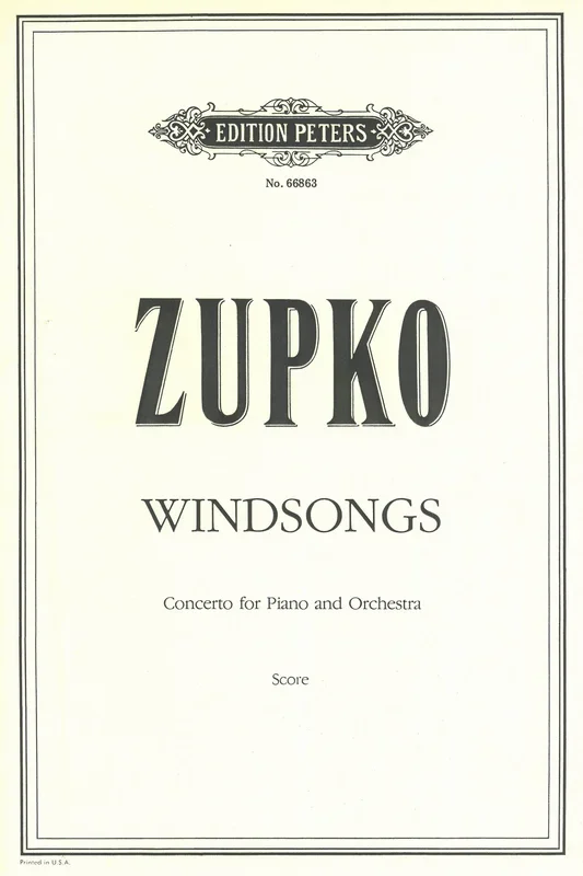 Zupko: Windsongs